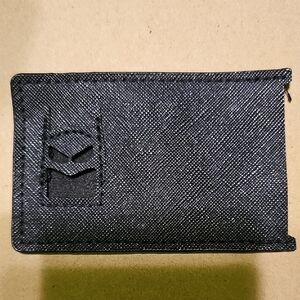 Black Wallet with Unique Design